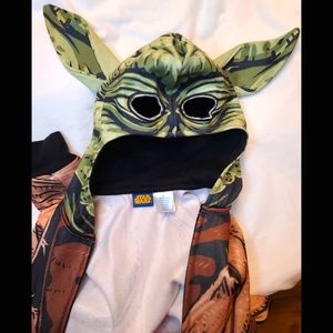 Unisex Yoda the Master Jedi Zipper Hoodie Small